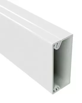 Кабель-канал 25x17мм, профиль + крышка, белый, 1 метр, отгрузка кратно 2 метрам!, DKC TMC (00304B)