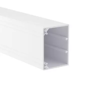 Кабель-канал 80x60 мм, профиль + крышка, белый, 2 метра, DKC In-liner Classic TA-GN (01785_2м)