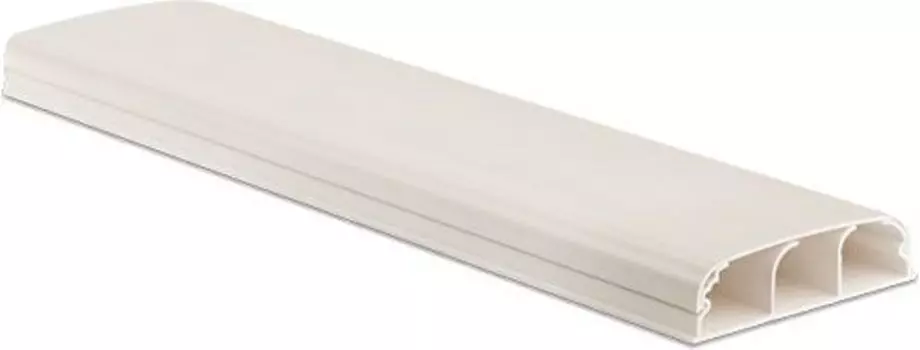 Кабель-канал 90x25мм, профиль + крышка, перегородка, белый, 1 метр, отгрузка кратно 2 метрам!, DKC (09200)