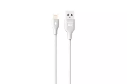 Кабель Lightning 8-pin(m)-USB 2.0(Am), 1A, 3м, белый Exployd (EX-K-810)