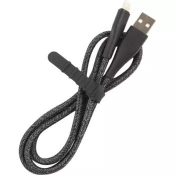 Кабель Lightning 8-pin-USB, 1м, черный USAMS U41 (SJ391USB01)