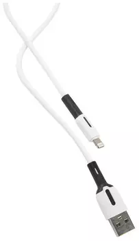 Кабель Lightning 8-pin-USB, 2A, 2м, белый USAMS U51 (SJ456USB01)