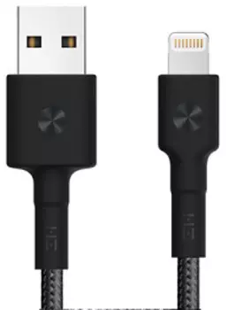 Кабель Lightning 8-pin(m)-USB 2.0(Am), MFi, 30см, черный Xiaomi ZMI AL823 (ZMKAL823RUBK)
