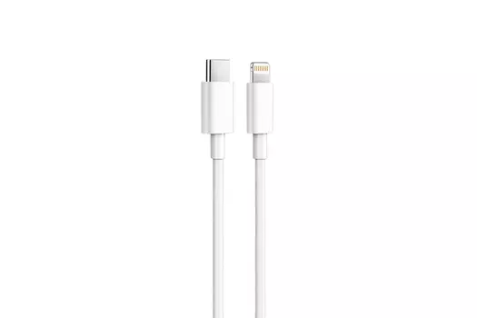 Кабель Lightning 8-pin(m)-USB 2.0 Type-C(m), 1м, белый Exployd (EX-K-1164)