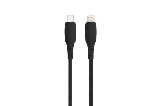 Кабель Lightning 8-pin(m)-USB Type-C(m), 3A, 1м, черный Exployd (EX-K-1143)