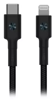 Кабель Lightning 8-pin-USB Type-C, 3А, 1 м, черный, ZMI AL873K (AL873K Black)