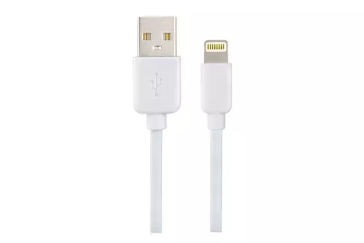 Кабель Lightning 8-pin-USB, 1м, белый PERFEO (I4602 / 30004459)