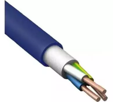 Кабель медный ППГнг(А)-HF 3x1.5 мм бухта 100 м круглый ГОСТ Русский Свет (7235)
