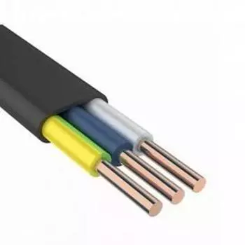 Кабель медный ВВГнг(A)-LS-П 3x1.5 мм бухта 20 м плоский ГОСТ Кабэкс (ТХМ00349085)