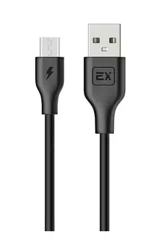 Кабель Micro USB 2.0(Bm)-USB 2.0(Am), 1A, 1м, черный Exployd Classic (EX-K-480)