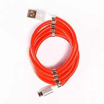 Кабель Micro USB 2.0(Bm)-USB 2.0(Am), 1м, красный MCM-1 (red) (122438)