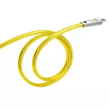 Кабель Micro USB 2.0(Bm)-USB 2.0(Am), 2.4A, 1.2м, розовое золото HOCO U9 (6957531042785)
