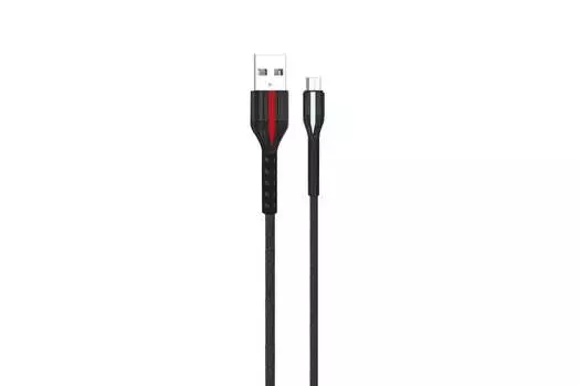 Кабель Micro USB-USB, 2A, 1м, черный Exployd Classic (EX-K-1022)