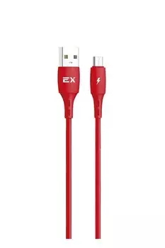 Кабель Micro USB 2.0(Bm)-USB 2.0(Am), 2A, 1м, красный Exployd Classic (EX-K-1005)