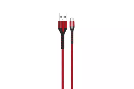 Кабель Micro USB-USB, 2A, 2м, красный Exployd Classic (EX-K-1023)