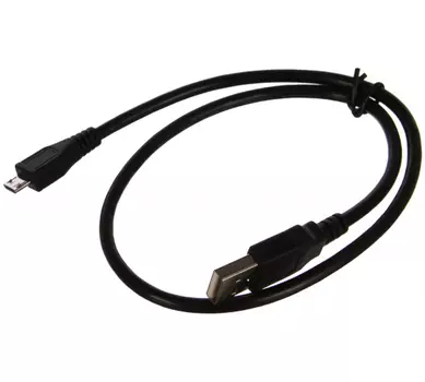 Кабель Micro USB-USB, 50см, черный PERFEO (30005758 / u4004)