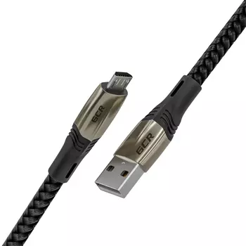 Кабель Micro USB-USB быстрая зарядка, черный Greenconnect MERCEDES GCR-UA30 (GCR-51949)