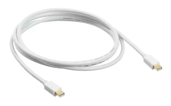 Кабель Mini DisplayPort(M)-Mini DisplayPort(M) v1.2, 2 м, белый Buro (BHP MDPP-2)