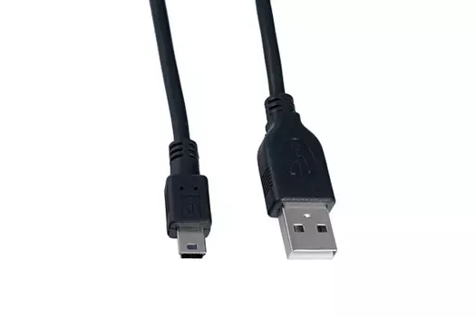 Кабель Mini USB 2.0(Bm)-USB 2.0(Am), 3м, черный PERFEO (U4303 / 30005759)