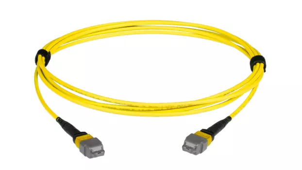 Кабельная сборка NIKOMAX, MTP/APC-MTP/APC, одномодовый, 9/125, OS2, 12 волокон, 10 м, нг(А)-LSLTx (NMF-CA12S2SAL-1MSF-1MSF-010)