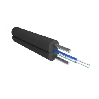 Кабель оптический Alpha Mile одномодовый, 9/125мкм, G.652.D, 2 волокна, 1км, черный (604-01-02)