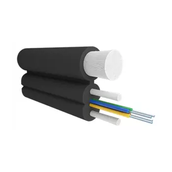 Кабель оптический Alpha Mile одномодовый, 9/125мкм, G.657.A2, 4 волокна, 1км, черный (604-06-04)