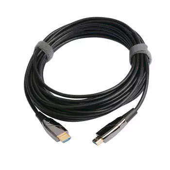 Кабель HDMI(19M)-HDMI(19M) 4K, 5 м, черный/серебристый Tripp Lite (P568-05M-FBR)