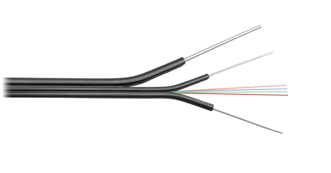Кабель оптический NIKOMAX одномодовый, 9/125мкм, G.652.D & G.657.A1, 4 волокна, 1 км, черный, нг(A)-HF (NMF-2PC-004A1C-BK)