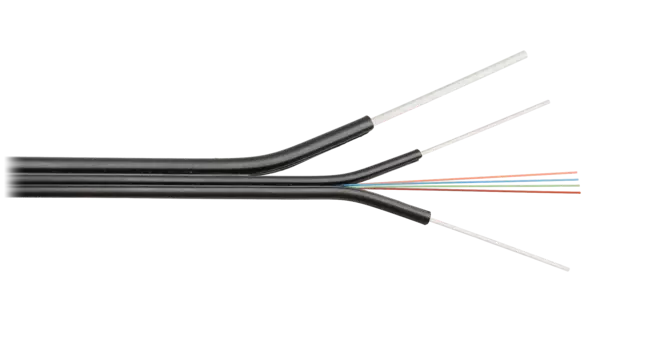 Кабель оптический NIKOMAX одномодовый, 9/125мкм, G.652.D & G.657.A1, 4 волокна, 1 км, черный, нг(A)-HF (NMF-2PL-004A1C-BK)