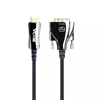 Кабель-переходник (адаптер) HDMI(19M)-DVI(25M), 20 м, черный VCOM D3741D-20.0 (D3741D-20.0)