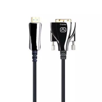 Кабель-переходник (адаптер) HDMI(19M)-DVI(25M), 15 м, черный iOpen AD3741E-15.0 (AD3741E-15.0)