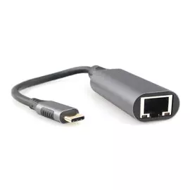 Сетевая карта Cablexpert, 1xRJ-45, 1 Гбит/с, USB 3.0 TypeC, Retail (A-USB3C-LAN-01)
