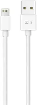 Кабель-переходник (адаптер) USB-Lightning 8-pin, MFi, 1.5 м, белый, ZMI AL851 (AL851)