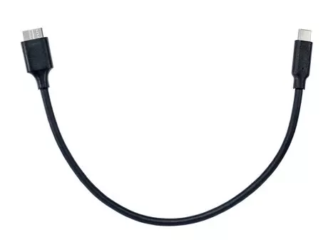 Кабель USB 3.0 Type-C(m)-USB 3.0(Bm), 30 см, черный, Telecom TUS713-0.3M (TUS713-0.3M)