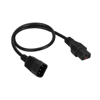 Кабель питания C13-C14, 10А, 5 м, черный, Lanmaster (LAN-PP13L/14 -5.0-BK)