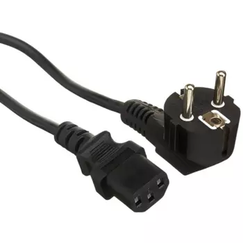 Кабель питания Euro-IEC320-C13 угловой, 5 м, черный Exegate Special, CCA, 1.0мм (EX297800RUS)