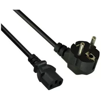 Кабель питания Schuko (Euro)(M)-IEC-320-C13 угловая вилка/прямой штекер, 16А, 3 м, черный Exegate Power PC-3P (EX295578RUS)