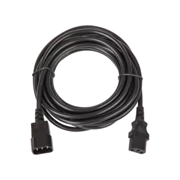Кабель питания IEC-320-C13-IEC-320-C14, 10A, 220В, 2.5м, черный TLK (TLK-PCM10-050)
