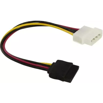 Кабель питания Molex(M)-SATA, 15 см Bion (BXP-SATA-PS-15CM)