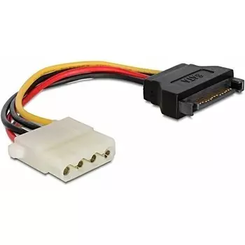 Кабель питания SATA-Molex(F), 15 см Gembird (CC-SATA-PS-M)