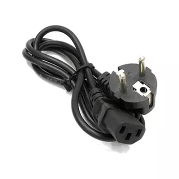 Кабель питания Schuko (Euro)(M)-IEC-320-C13, 1.8м, черный Telecom (TP021-IEC320-C13/SHM-1.8-BK)