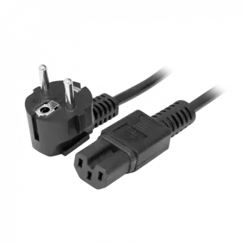 Кабель питания Schuko (Euro)(M)-IEC-320-C15, 10A, 1.8м, черный Nag (PC-SH-C15-10A-1.8)