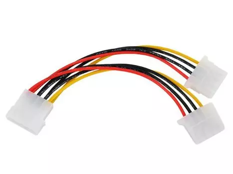 Кабель-разветвитель питания Molex-2xMolex Bion , 15см, прямой (BXP-CC-PSU-1)