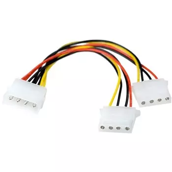 Кабель-разветвитель питания Molex-2xMolex Exegate, 15 см, прямой (EX261530RUS)