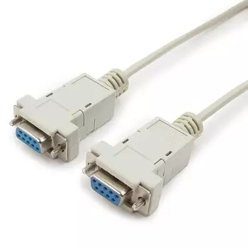 Кабель RS-232(9F)-RS-232(9F), 1.8 м, белый Cablexpert (CC-134-6-N)
