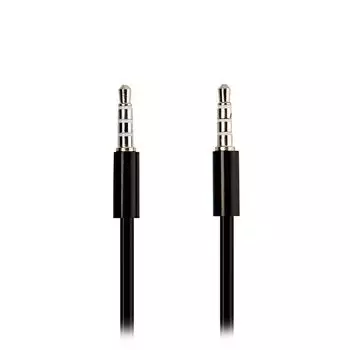 Кабель соединительный Activ Jack 3.5-Jack 3.5, 1.5м, черный (AU1)