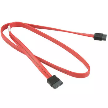 Кабель SuperMicro CBL-0044L, SATA - SATA, 50 см, красный