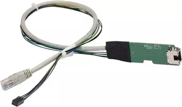 Кабель SuperMicro CBL-NTWK-0587, RJ-45 (M) - RJ-45 (F), 50 см, серый (CBL-NTWK-0587)