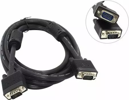 Кабель SVGA 15m-15m, 3m