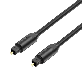 Кабель Toslink(M)-Toslink(M), 5м, черный Vention (BAEBJ)